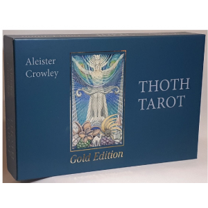Thoth Tarot Gold Edition A.Crowley (Deluxe Tarotkarten)