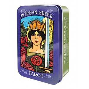Morgan-Greer Tarot Моргана-Грира Таро в жестяной коробке